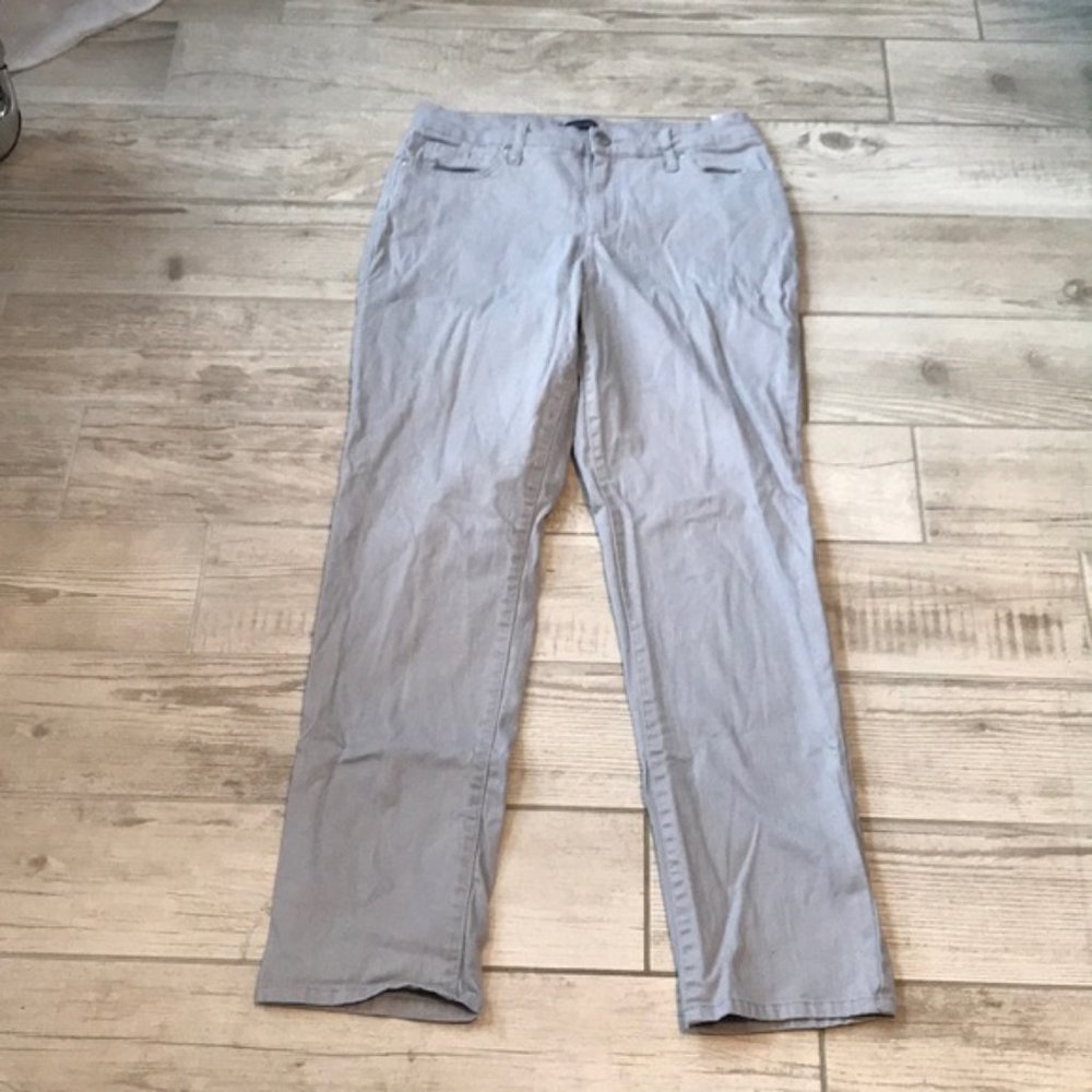 LIGHT GREY JEANS LIKE NEW BANDOLINO